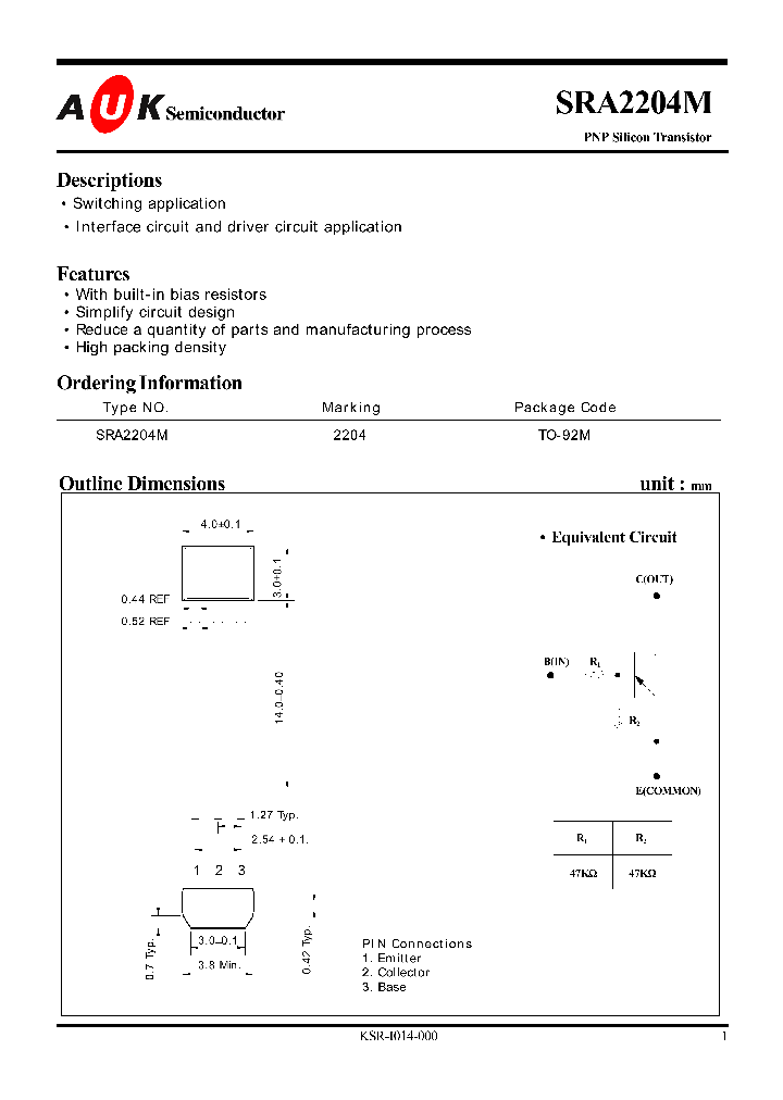 SRA2204M_1316139.PDF Datasheet