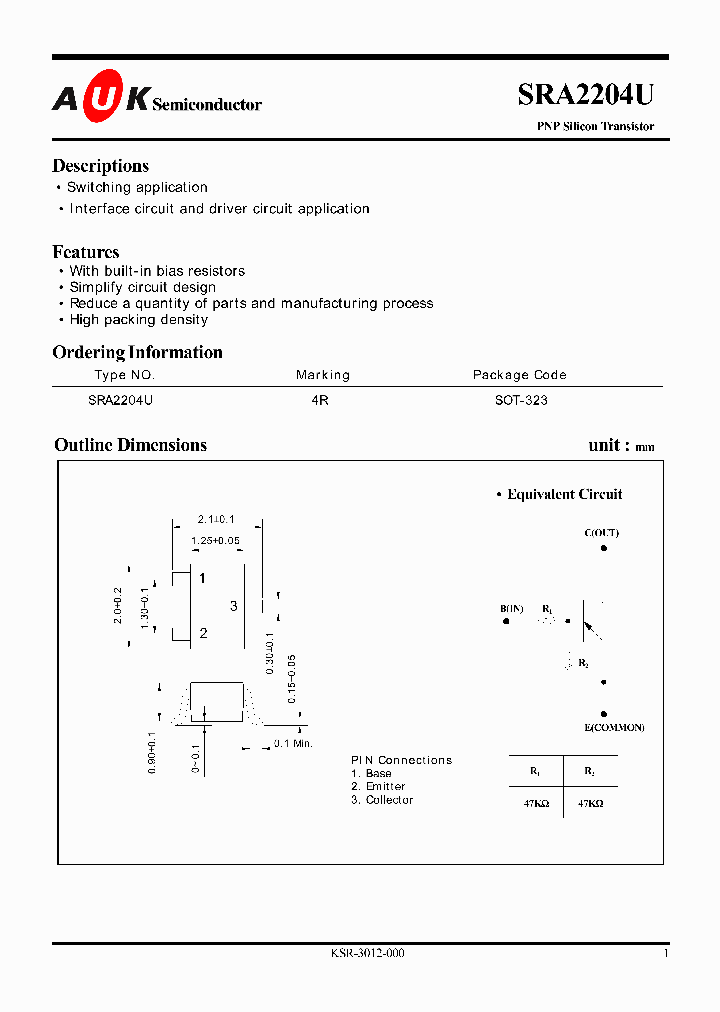 SRA2204U_1316143.PDF Datasheet