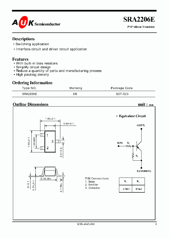 SRA2206E_1316155.PDF Datasheet