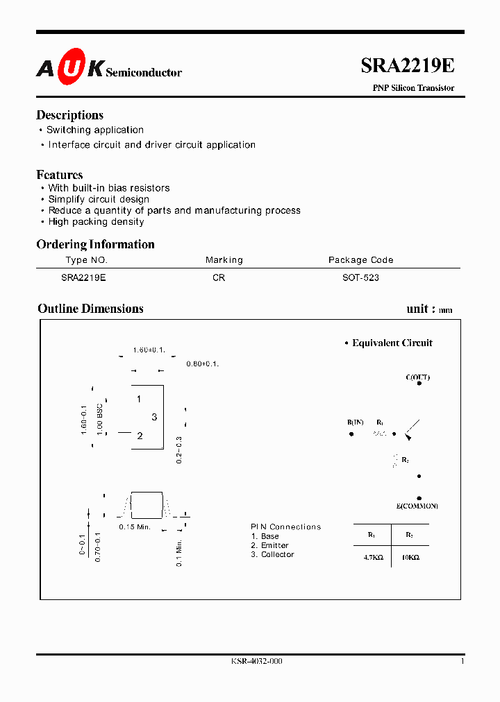 SRA2219E_1316203.PDF Datasheet