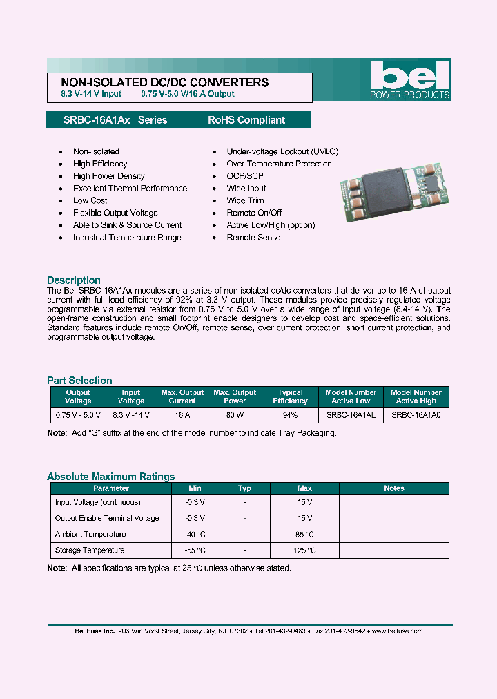 SRBC-16A1A0_1105266.PDF Datasheet