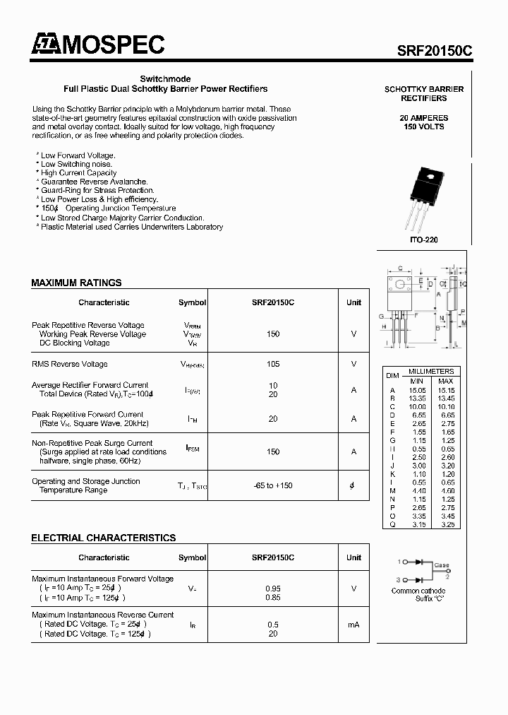 SRF20150C_1046278.PDF Datasheet