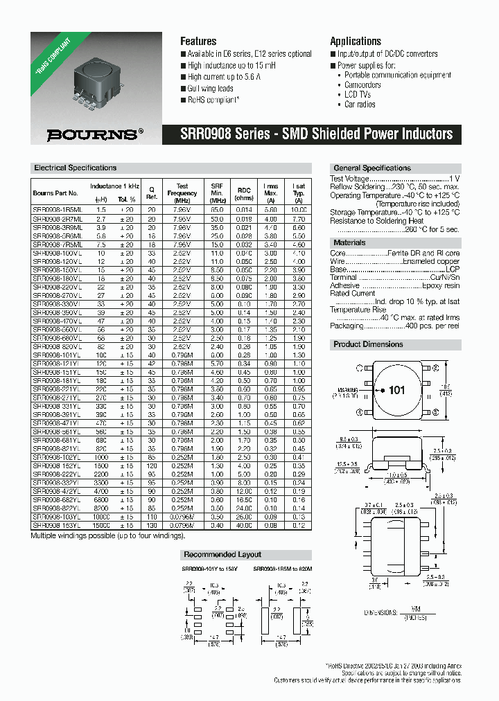 SRR0908-822YL_1316420.PDF Datasheet