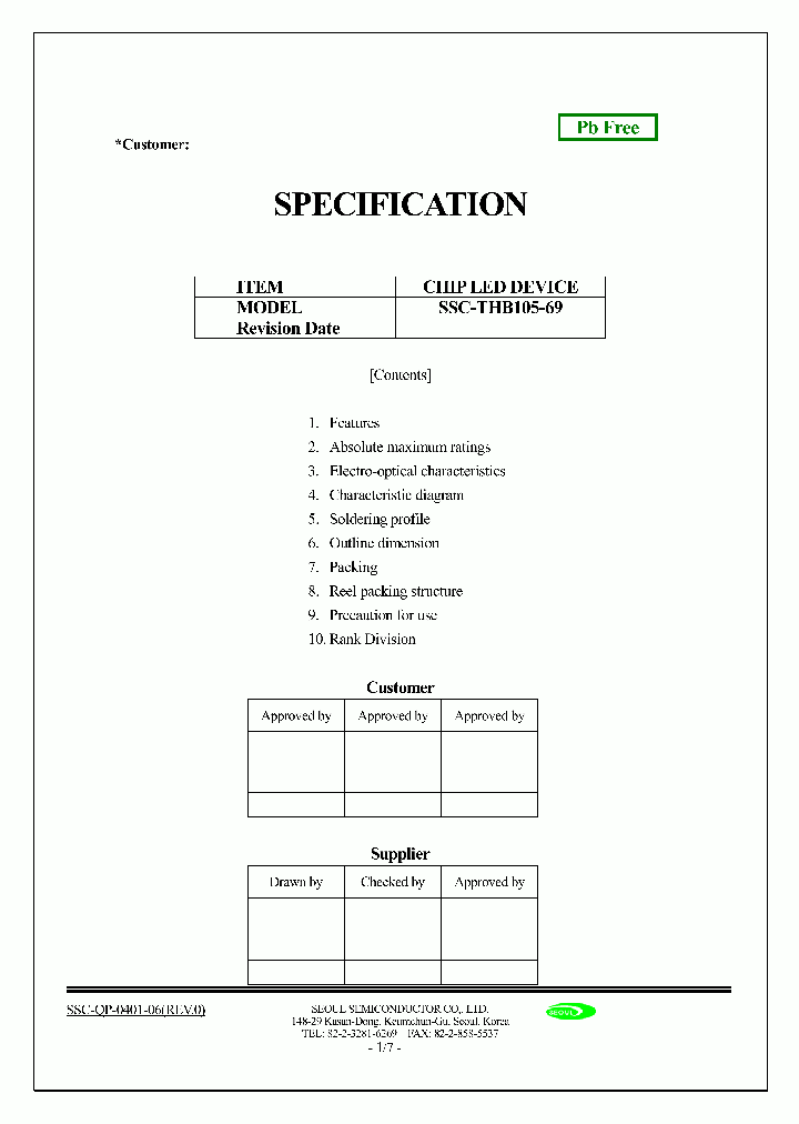 SSC-THB105-69_1316634.PDF Datasheet