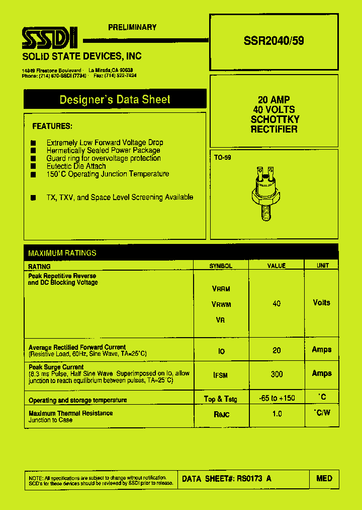 SSR204059_1316916.PDF Datasheet