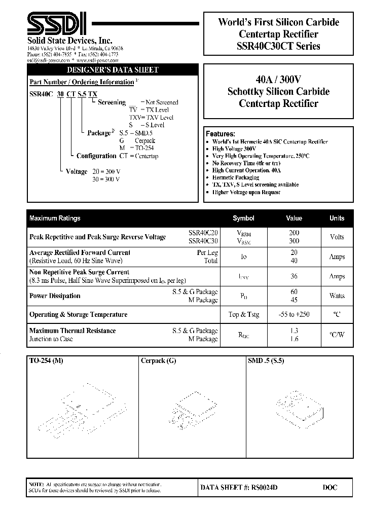 SSR40C20_1131663.PDF Datasheet