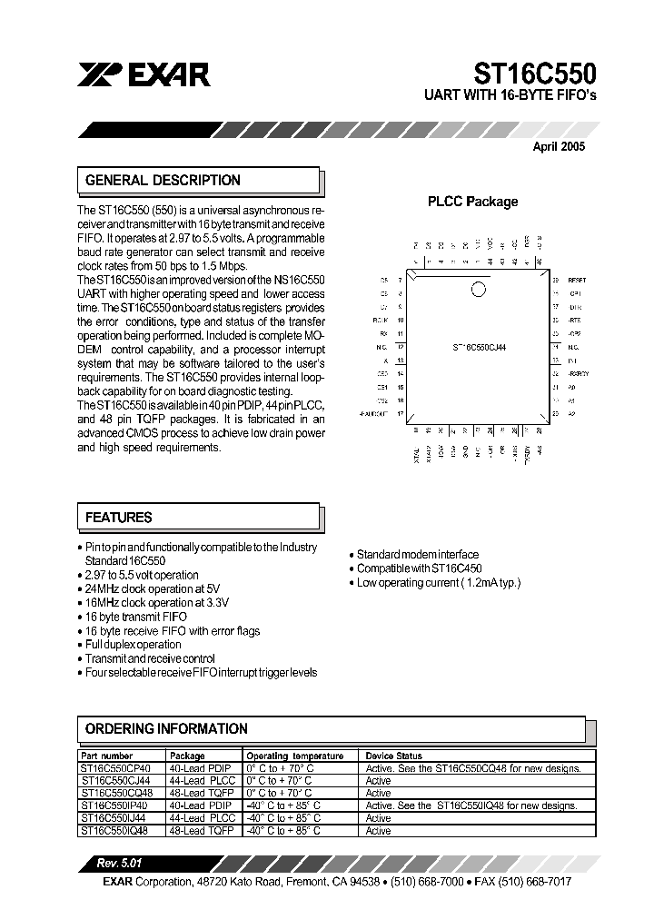 ST16C55005_1061952.PDF Datasheet