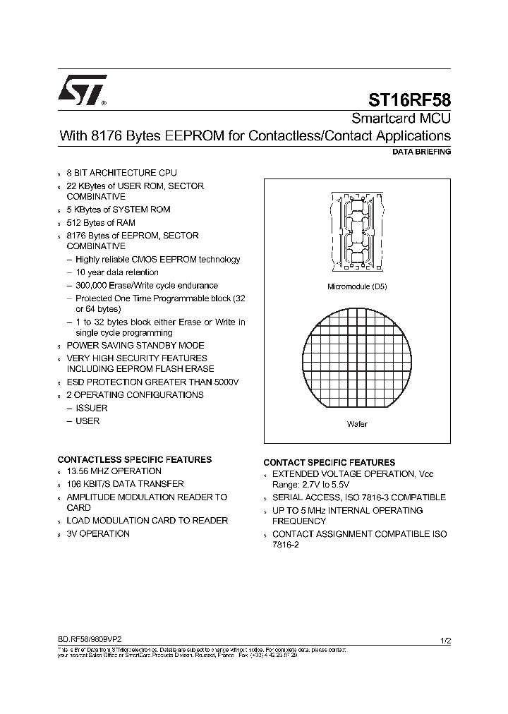 ST16RF58_1317263.PDF Datasheet