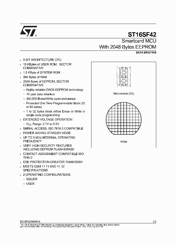 ST16SF42_1071483.PDF Datasheet