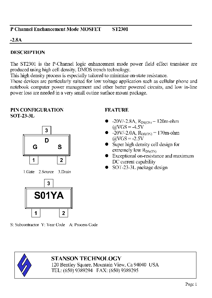 ST2301_1317349.PDF Datasheet