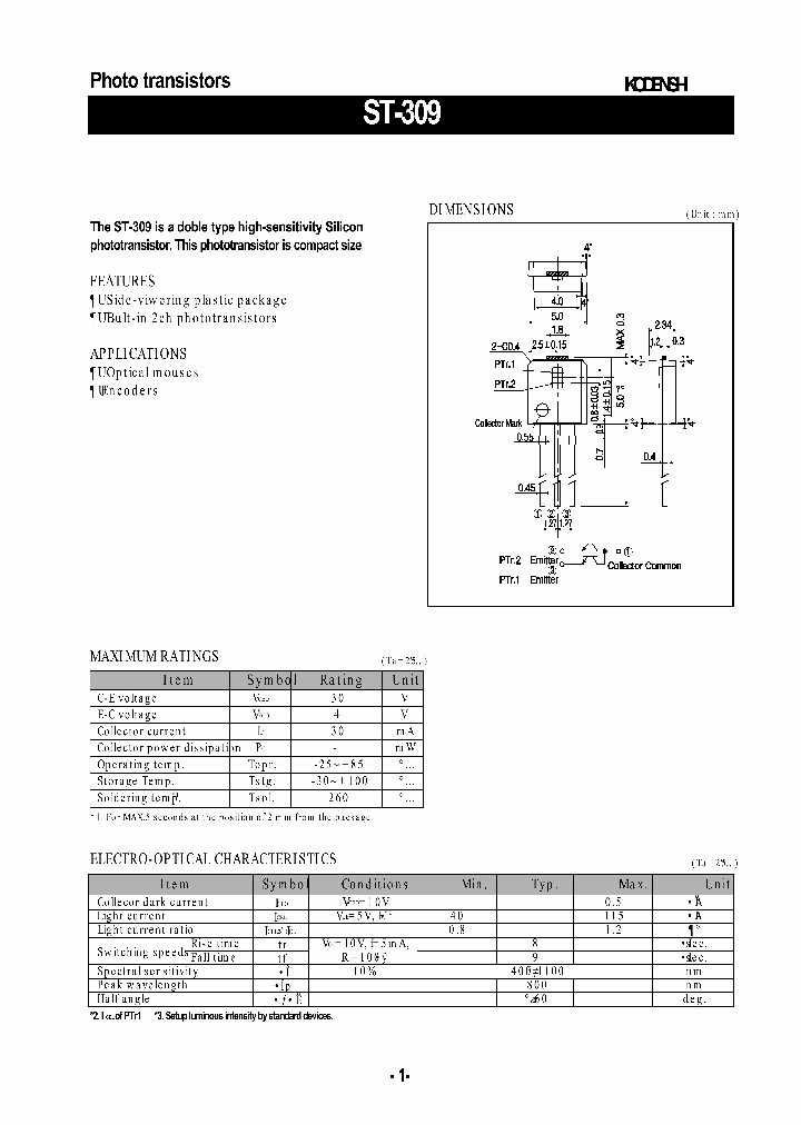 ST-309_1317404.PDF Datasheet