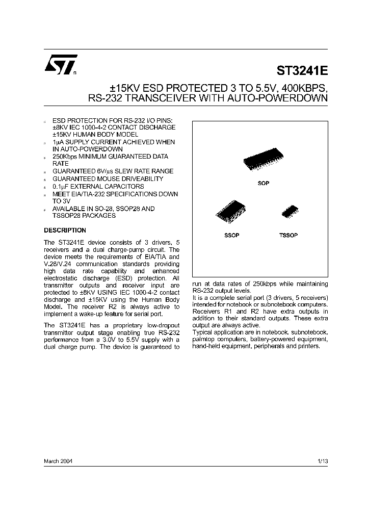 ST3241ECTR_1317419.PDF Datasheet