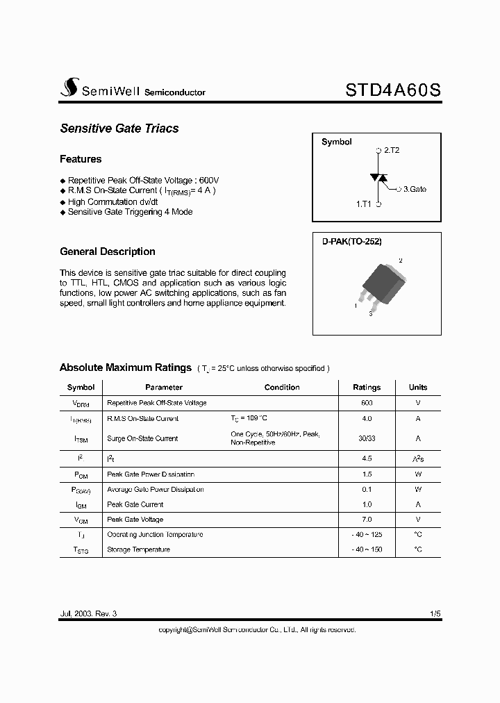 STD4A60S_1318098.PDF Datasheet