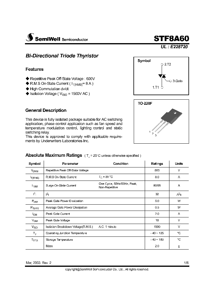 STF8A60_1318198.PDF Datasheet