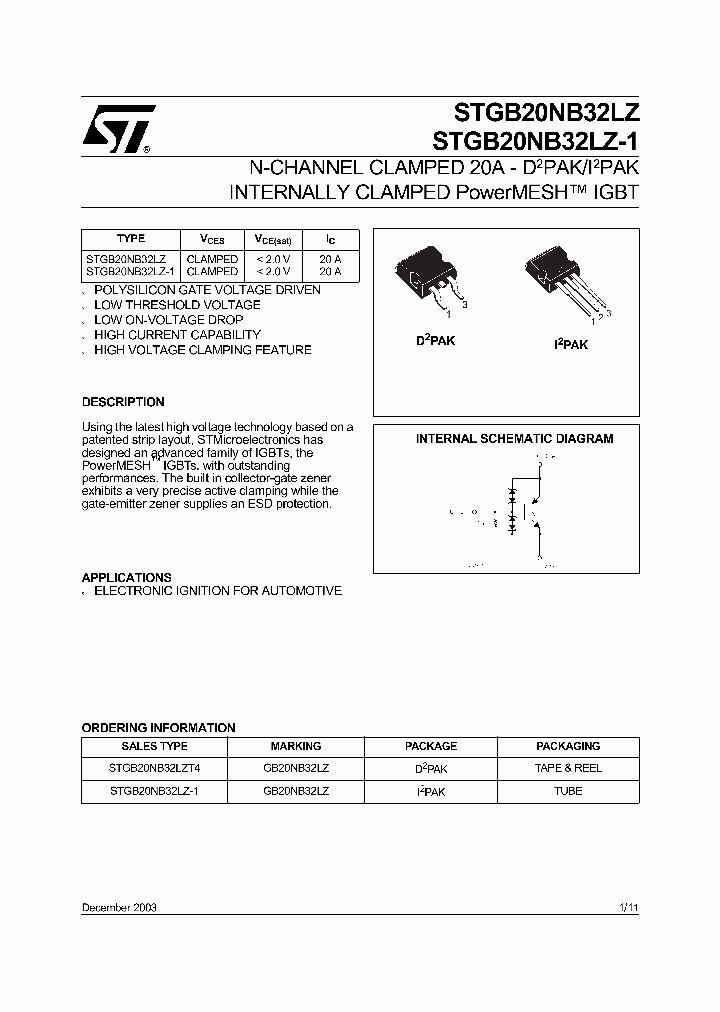 STGB20NB32LZT4_1318230.PDF Datasheet