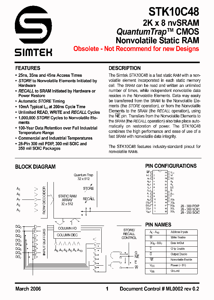 STK10C48_1094379.PDF Datasheet