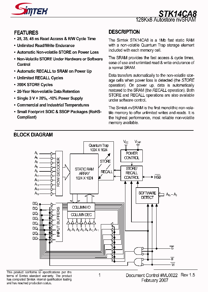 STK14CA8_1173025.PDF Datasheet