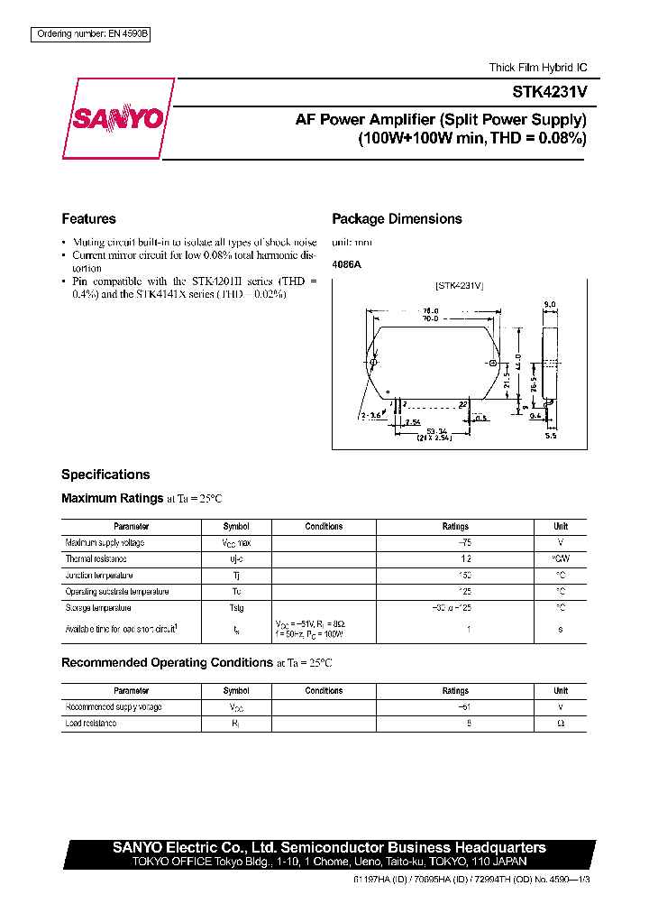STK4231V_1318563.PDF Datasheet