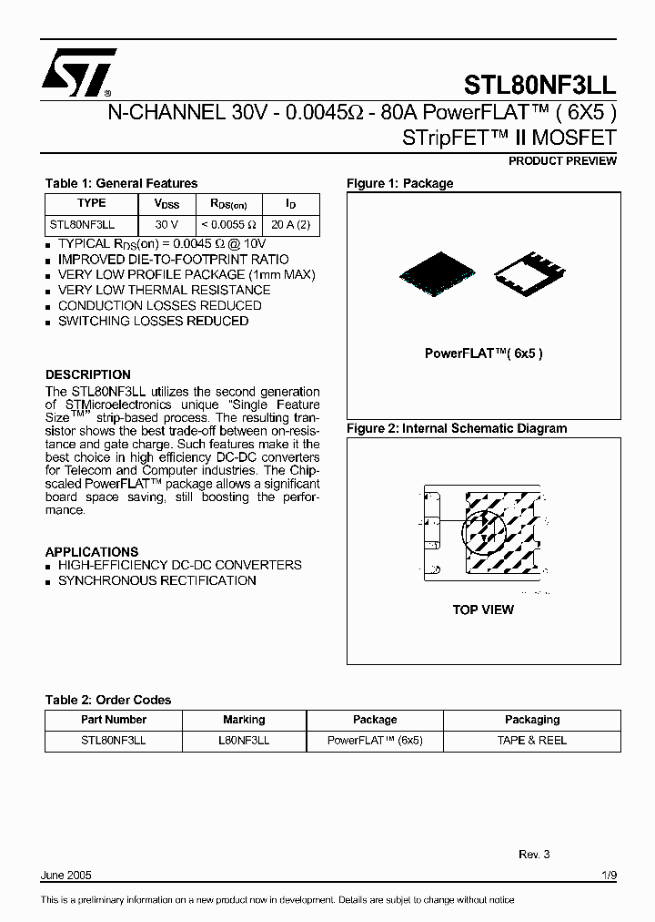STL80NF3LL_1318668.PDF Datasheet
