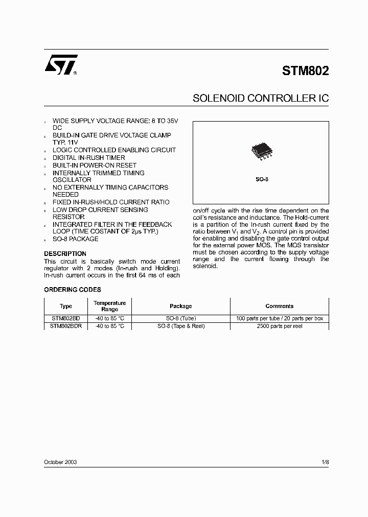 STM802BDR_1318764.PDF Datasheet