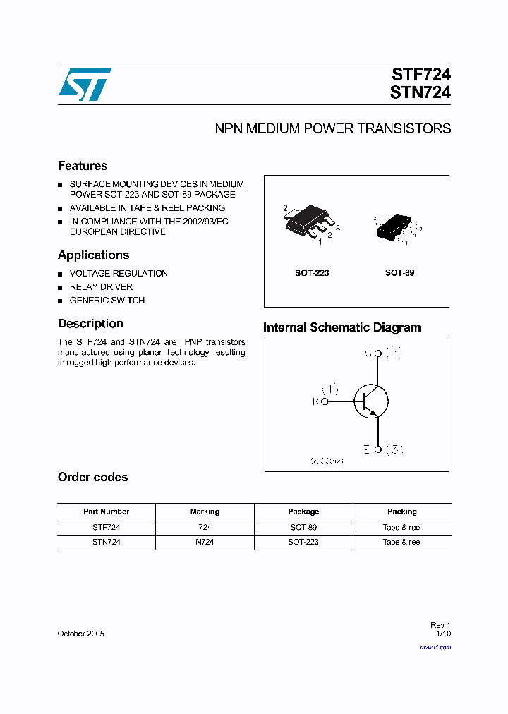 STN724_1107239.PDF Datasheet