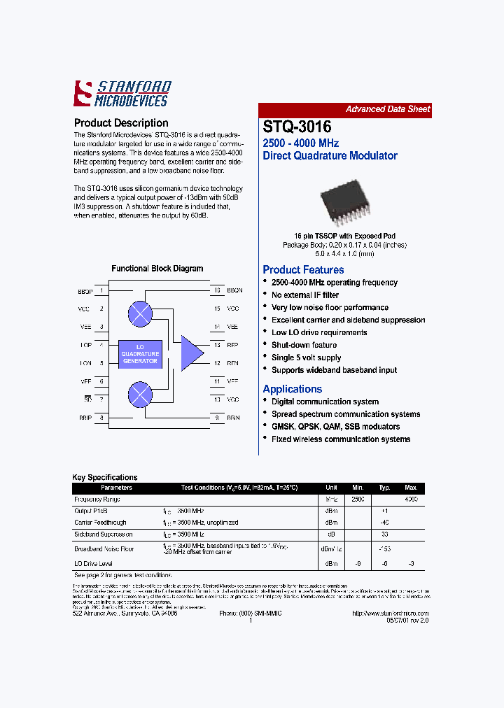 STQ-3016_1319283.PDF Datasheet