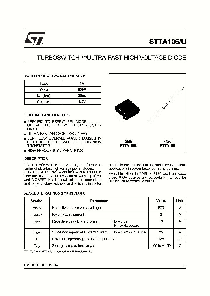 STTA106RL_1319428.PDF Datasheet