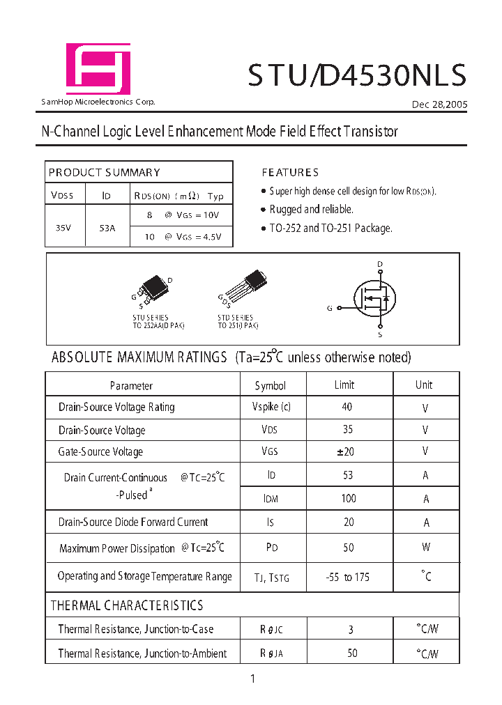 STD4530NLS_1169554.PDF Datasheet