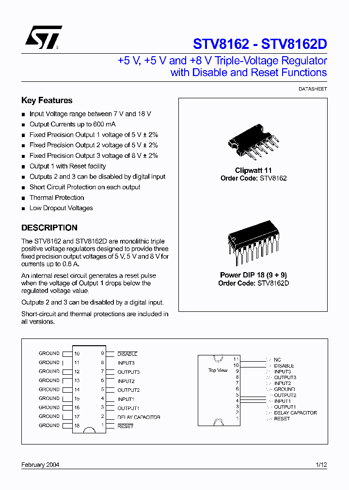 STV8162D_1319591.PDF Datasheet