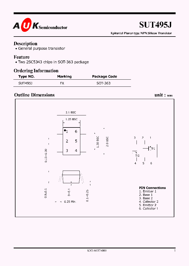 SUT495J_1319946.PDF Datasheet
