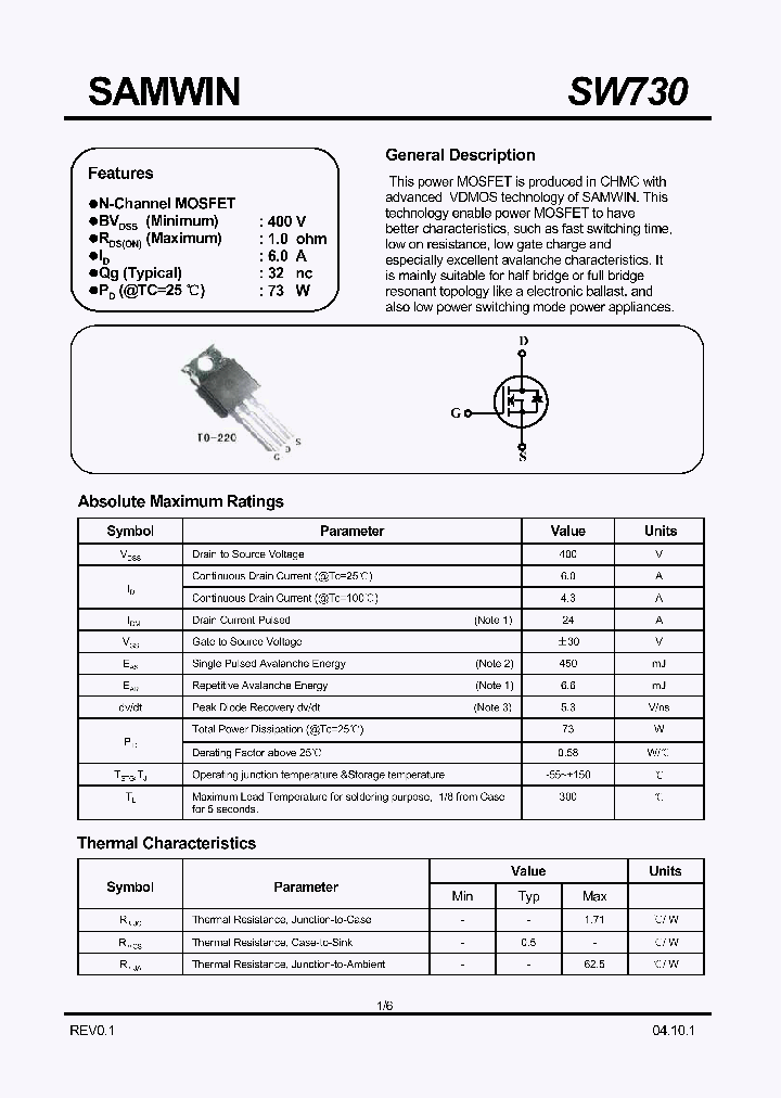 SW730_1320099.PDF Datasheet