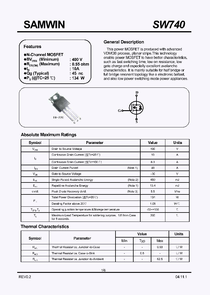 SW740_1068944.PDF Datasheet
