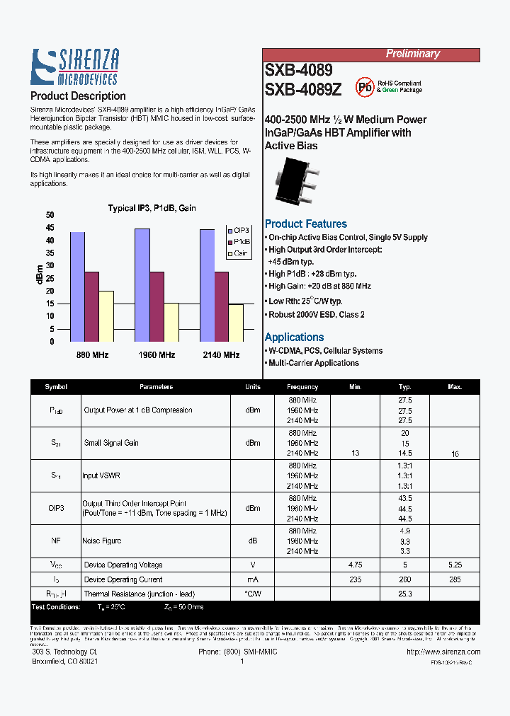 SXB-4089_1114233.PDF Datasheet