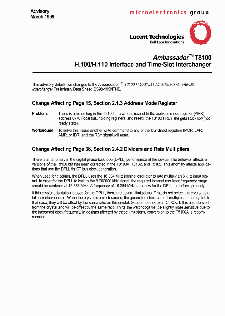 T8100_1321085.PDF Datasheet