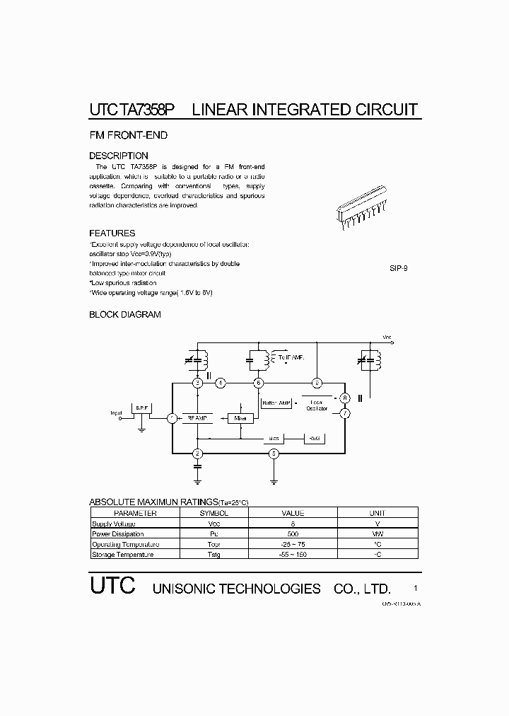 TA7358P_1081874.PDF Datasheet
