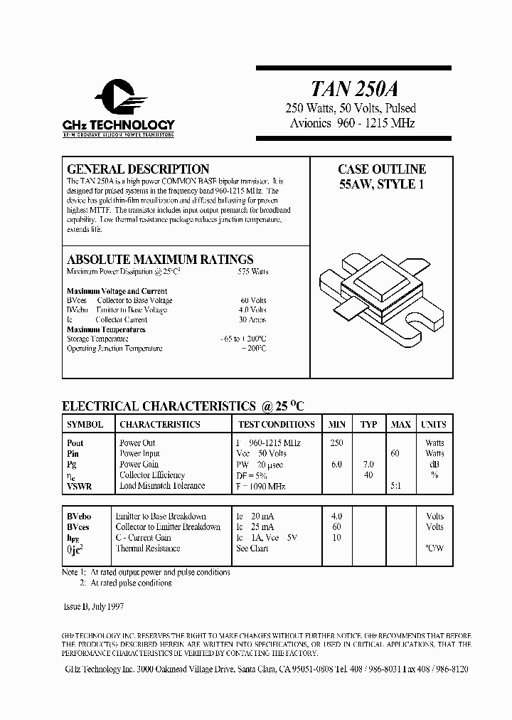 TAN250A_1321645.PDF Datasheet