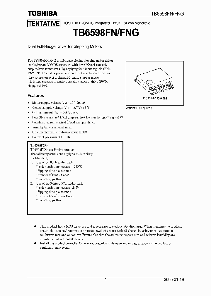 TB6598FN_1321815.PDF Datasheet