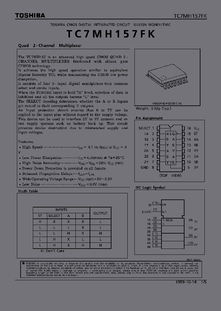 TC7MH157FK_1322718.PDF Datasheet