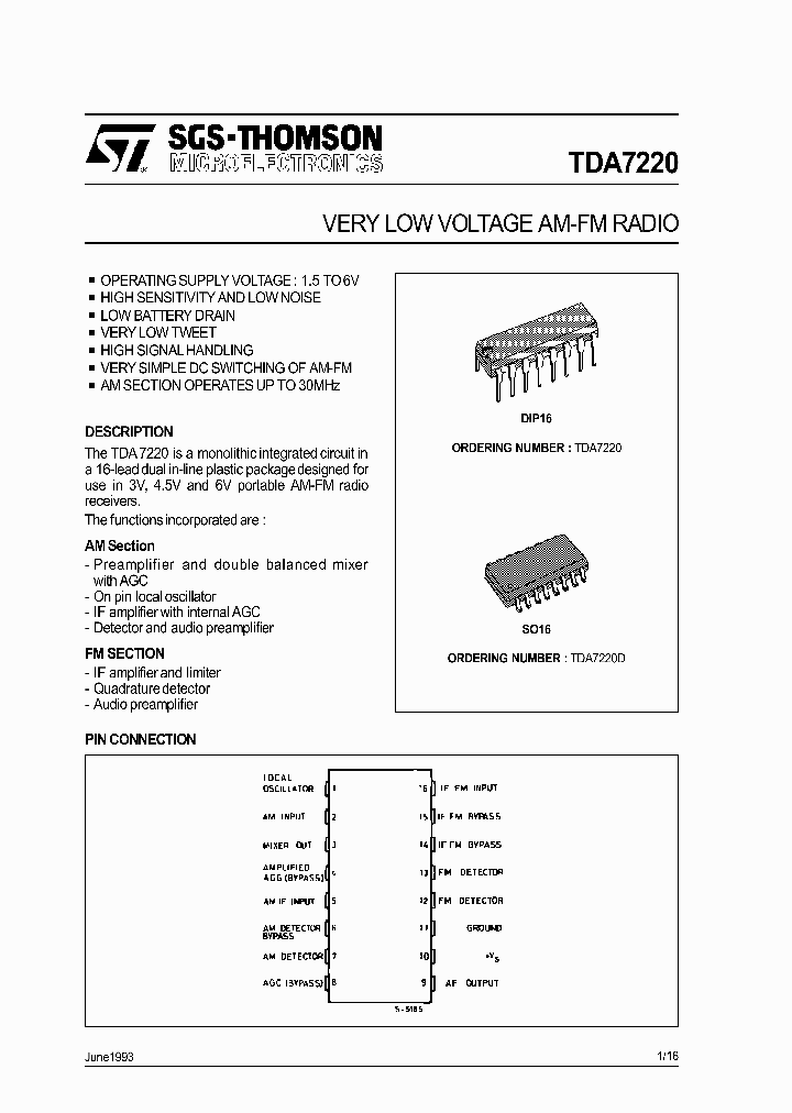 TDA7220D_1064525.PDF Datasheet