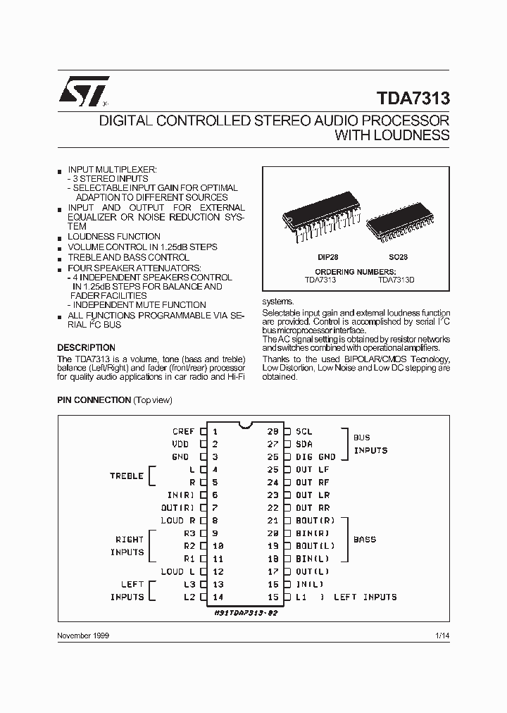TDA7313D_1323511.PDF Datasheet