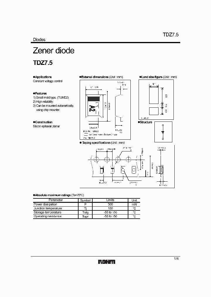 TDZ75_1323956.PDF Datasheet