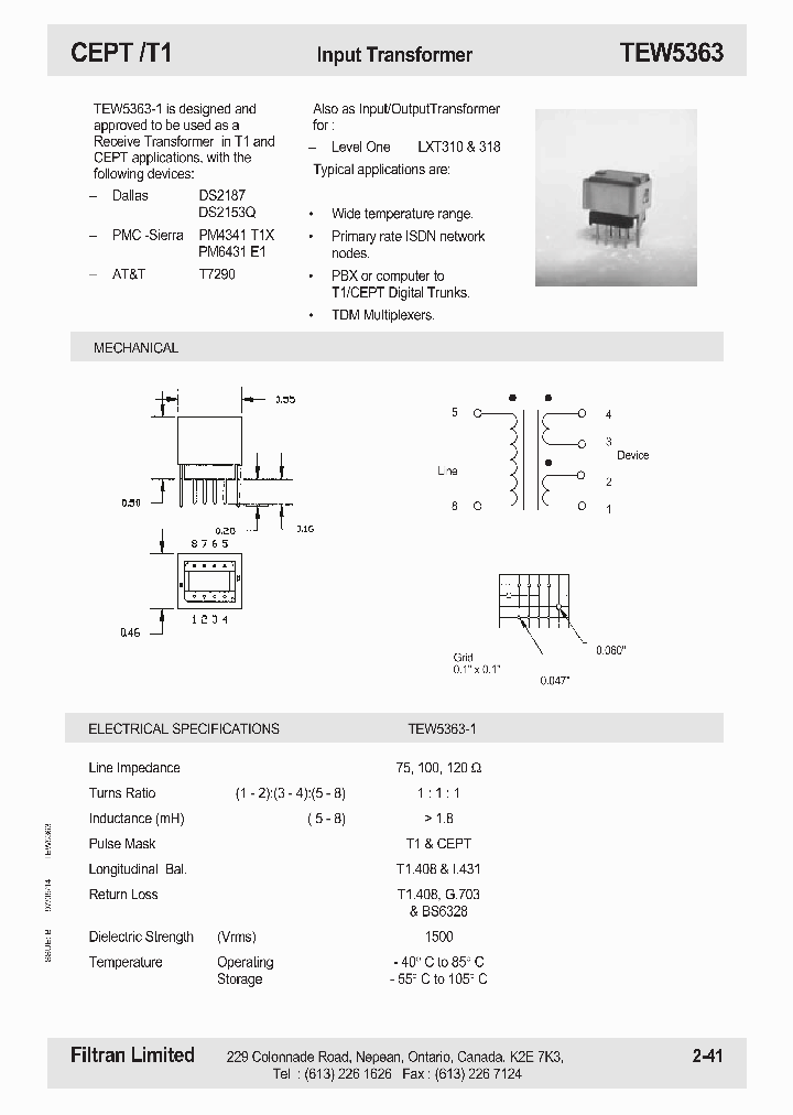 TEW5363_1106708.PDF Datasheet