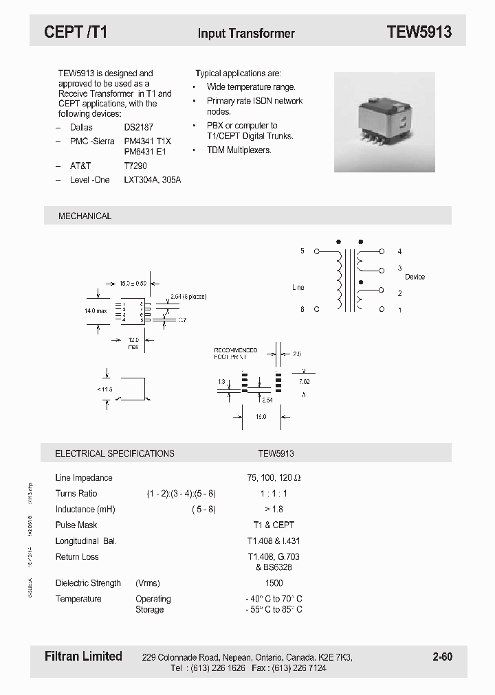TEW5913_1105846.PDF Datasheet