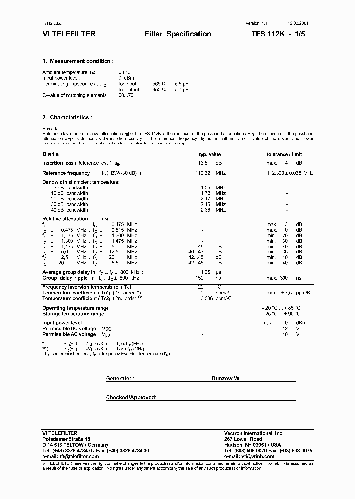 TFS112K_1324376.PDF Datasheet