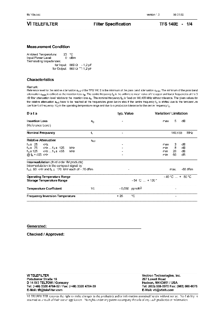 TFS140E_1324409.PDF Datasheet