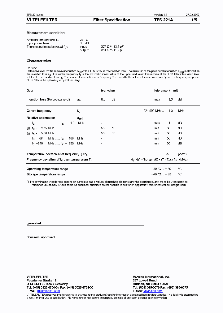 TFS221A_1324491.PDF Datasheet