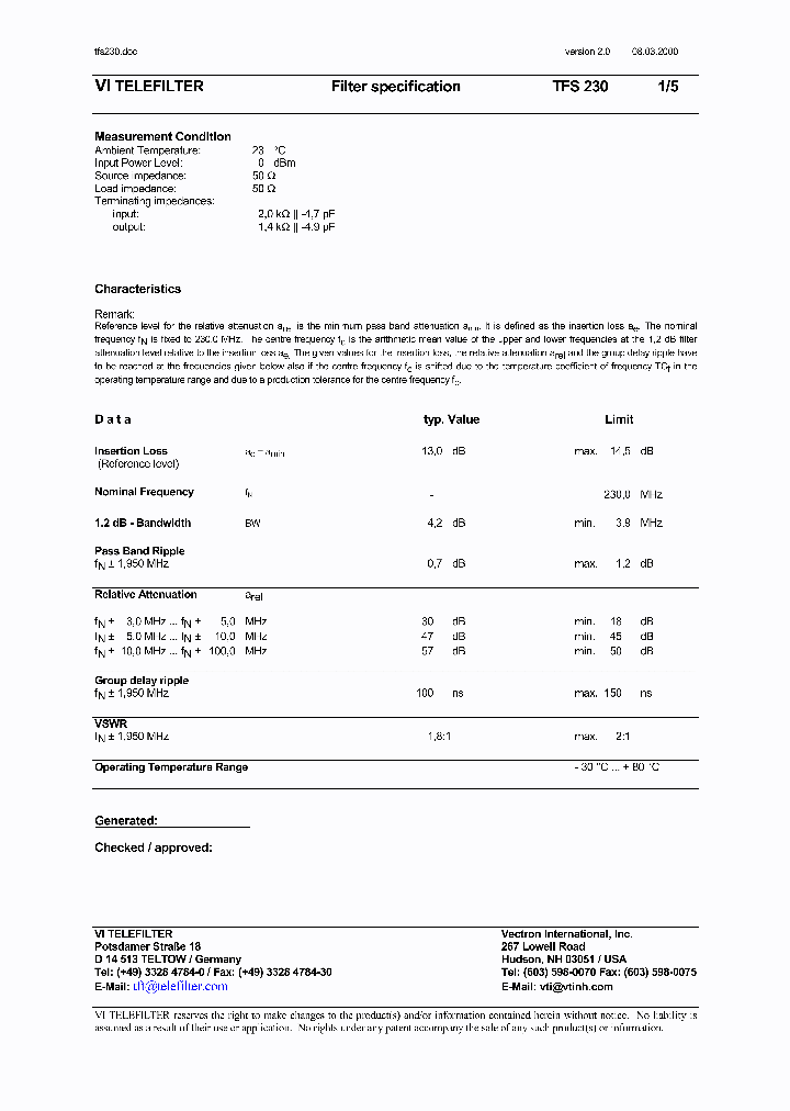 TFS230_1324497.PDF Datasheet