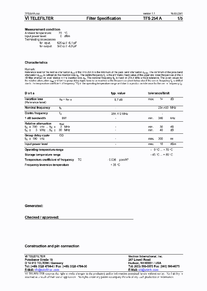 TFS254A_1324527.PDF Datasheet