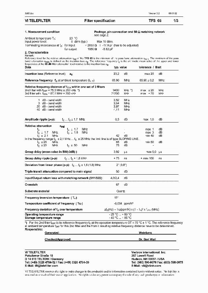 TFS65_1133556.PDF Datasheet
