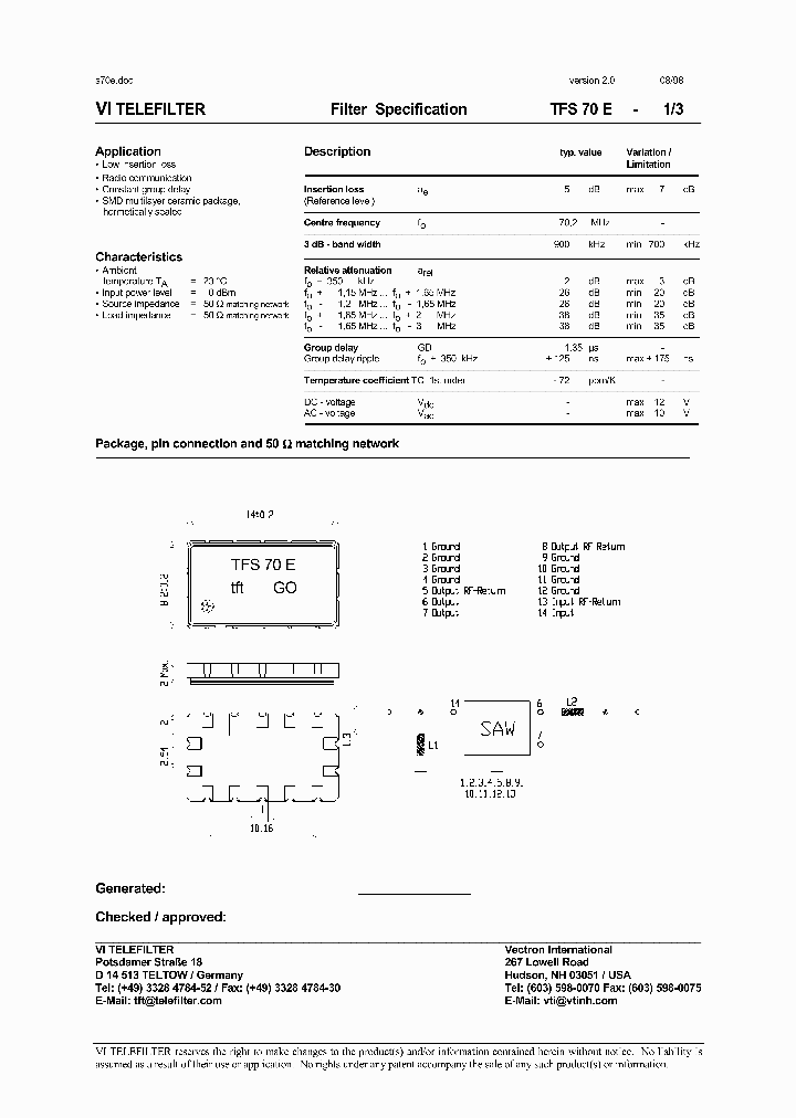 TFS70E_1324664.PDF Datasheet